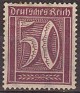 Germany 1922 Numbers 50 Violete Scott 143